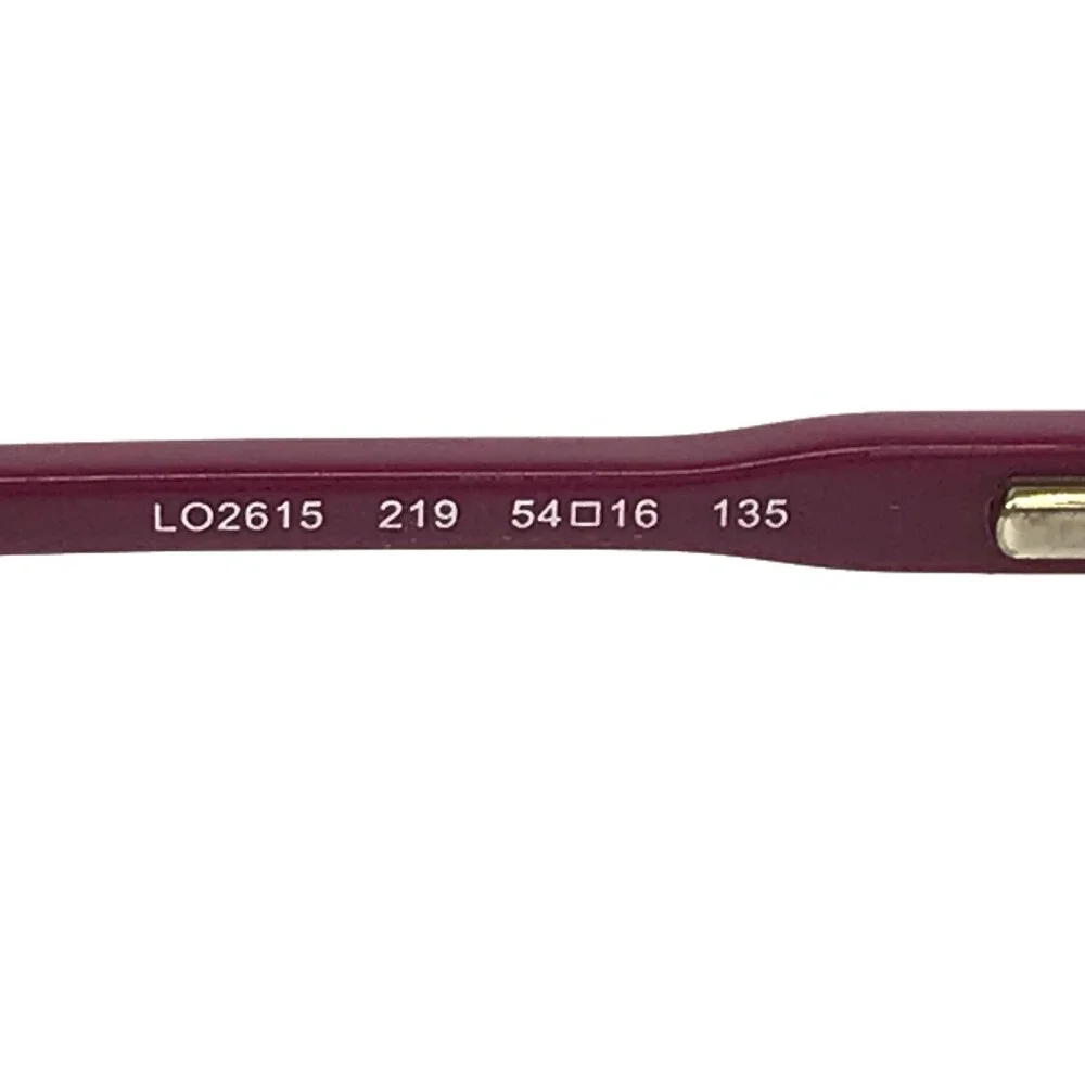 Longchamp Eyeglasses Frames LO2615 219 Purple Tortoise Cat Eye 54-16-135
